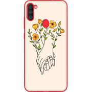 Чехол BoxFace Samsung Galaxy A11 (A115) Flower Hands