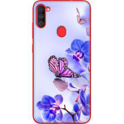 Чехол BoxFace Samsung Galaxy A11 (A115) Orchids and Butterflies