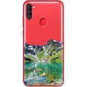 Прозрачный чехол BoxFace Samsung Galaxy A11 (A115) Green Mountain