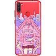 Прозрачный чехол BoxFace Samsung Galaxy A11 (A115) Wiked Lady