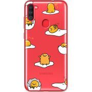 Прозрачный чехол BoxFace Samsung Galaxy A11 (A115) Gudetama