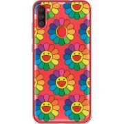 Прозрачный чехол BoxFace Samsung Galaxy A11 (A115) Hippie Flowers
