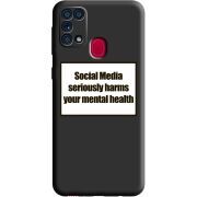 Черный чехол BoxFace Samsung M315 Galaxy M31 