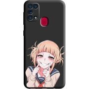 Черный чехол BoxFace Samsung M315 Galaxy M31 Himiko Toga Smile