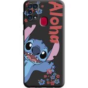 Черный чехол BoxFace Samsung M315 Galaxy M31 Гавайський гість Stich