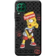 Черный чехол BoxFace Huawei P40 Lite Yellow Fun