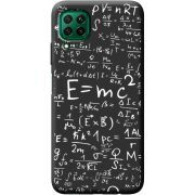 Черный чехол BoxFace Huawei P40 Lite E=mc2
