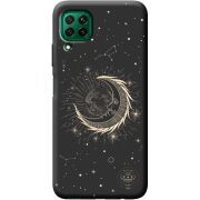 Черный чехол BoxFace Huawei P40 Lite Moon