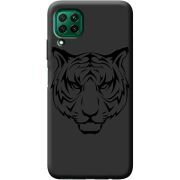 Черный чехол BoxFace Huawei P40 Lite Tiger