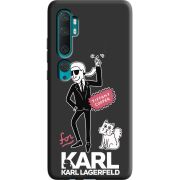 Черный чехол BoxFace Xiaomi Mi Note 10 / Mi Note 10 Pro For Karl