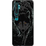 Черный чехол BoxFace Xiaomi Mi Note 10 / Mi Note 10 Pro Wolf