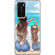 Чехол BoxFace Huawei P40 Family Vacation