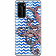 Чехол BoxFace Huawei P40 Sea Tentacles