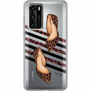 Прозрачный чехол BoxFace Huawei P40 Love Beauty