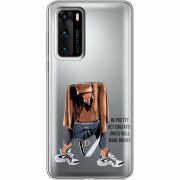 Прозрачный чехол BoxFace Huawei P40 Motivation