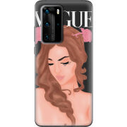 Чехол BoxFace Huawei P40 Pro Fashion Girl