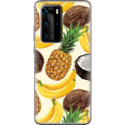 Чехол BoxFace Huawei P40 Pro Tropical Fruits