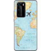 Чехол BoxFace Huawei P40 Pro Карта