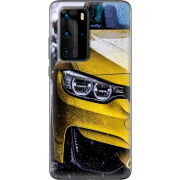 Чехол BoxFace Huawei P40 Pro Bmw M3 on Road