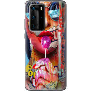 Чехол BoxFace Huawei P40 Pro Colorful Girl
