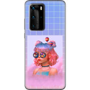 Чехол BoxFace Huawei P40 Pro Girl in the Clouds