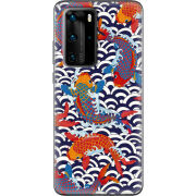 Чехол BoxFace Huawei P40 Pro Koi Fish