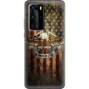 Чехол BoxFace Huawei P40 Pro Harley An American Legend