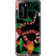 Чехол BoxFace Huawei P40 Pro Red Snake