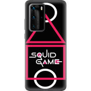 Чехол BoxFace Huawei P40 Pro siquid game игра в кальмара