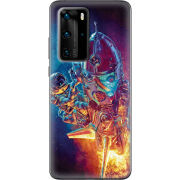 Чехол BoxFace Huawei P40 Pro Astronaut in Space