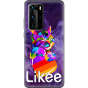 Чехол BoxFace Huawei P40 Pro Likee Cat