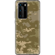 Чехол BoxFace Huawei P40 Pro Камуфляж ЗСУ