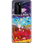 Чехол BoxFace Huawei P40 Pro Minecraft World Beyond