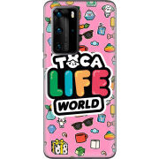 Чехол BoxFace Huawei P40 Pro Toca Boca Life World