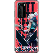 Чехол BoxFace Huawei P40 Pro Valorant Jett