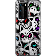 Чехол BoxFace Huawei P40 Pro Monster meow