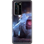 Чехол BoxFace Huawei P40 Pro Silver Car