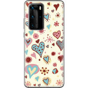 Чехол BoxFace Huawei P40 Pro Be my Valentine
