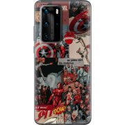 Чехол BoxFace Huawei P40 Pro Marvel Avengers