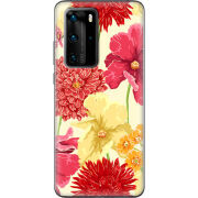 Чехол BoxFace Huawei P40 Pro Flower Bed