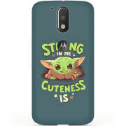 Чехол Uprint Motorola Moto G4 XT1622 Strong in me Cuteness is