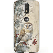 Чехол Uprint Motorola Moto G4 XT1622 Christmas Owl