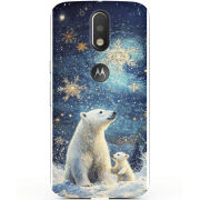Чехол Uprint Motorola Moto G4 XT1622 Північні ведмеді