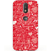 Чехол Uprint Motorola Moto G4 XT1622 Happy Valentines