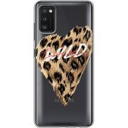 Прозрачный чехол BoxFace Samsung Galaxy A41 (A415) Wild Love