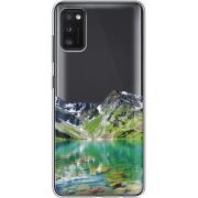 Прозрачный чехол BoxFace Samsung Galaxy A41 (A415) Green Mountain