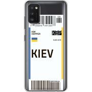 Прозрачный чехол BoxFace Samsung Galaxy A41 (A415) Ticket Kiev