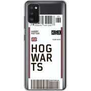 Прозрачный чехол BoxFace Samsung Galaxy A41 (A415) Ticket Hogwarts