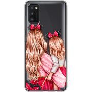 Прозрачный чехол BoxFace Samsung Galaxy A41 (A415) Mouse Girls