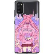 Прозрачный чехол BoxFace Samsung Galaxy A41 (A415) Wiked Lady